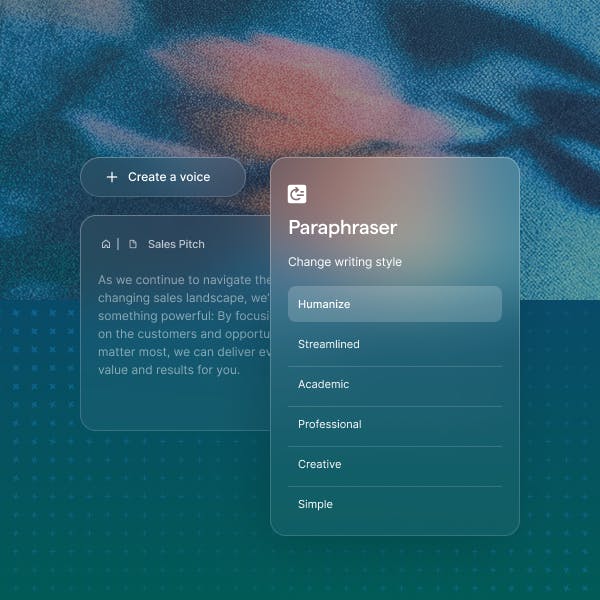 Paraphraser agent image