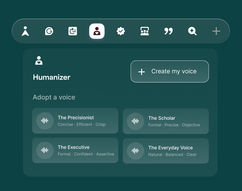 A user using AI Humanizer among other Superhuman agents